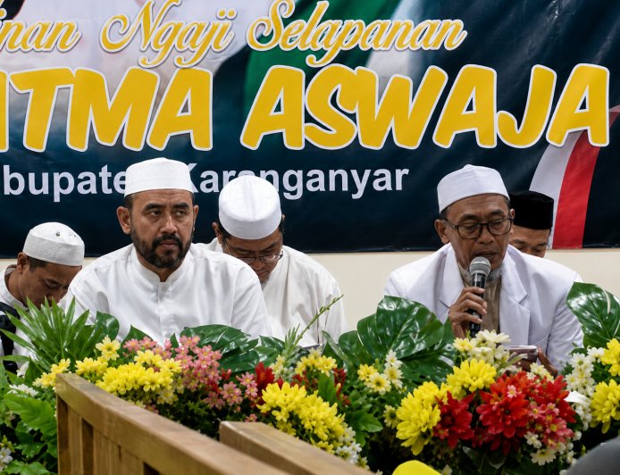 JATMA ASWAJA Karanganyar Gelar Kajian Rutin Selapanan