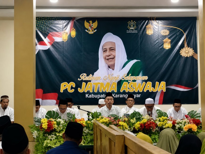 JATMA ASWAJA Karanganyar Gelar Kajian Rutin Selapanan