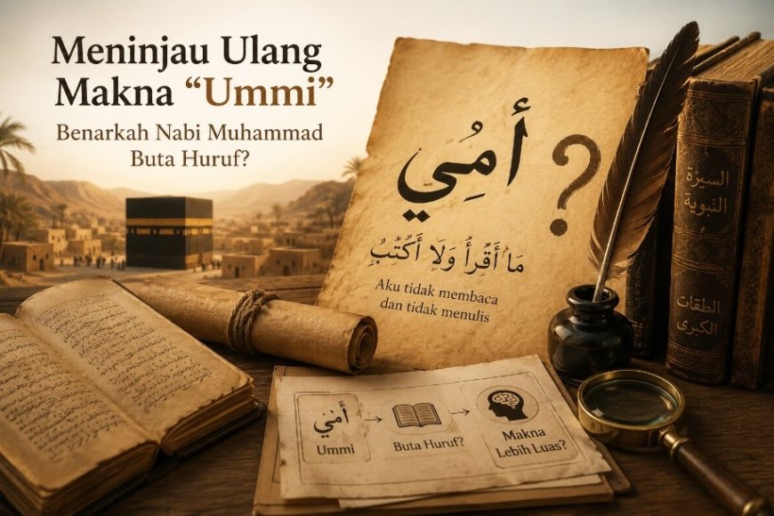 Meninjau Kembali Makna Ummi: Benarkah Nabi Muhammad Tidak Bisa Membaca dan Menulis?