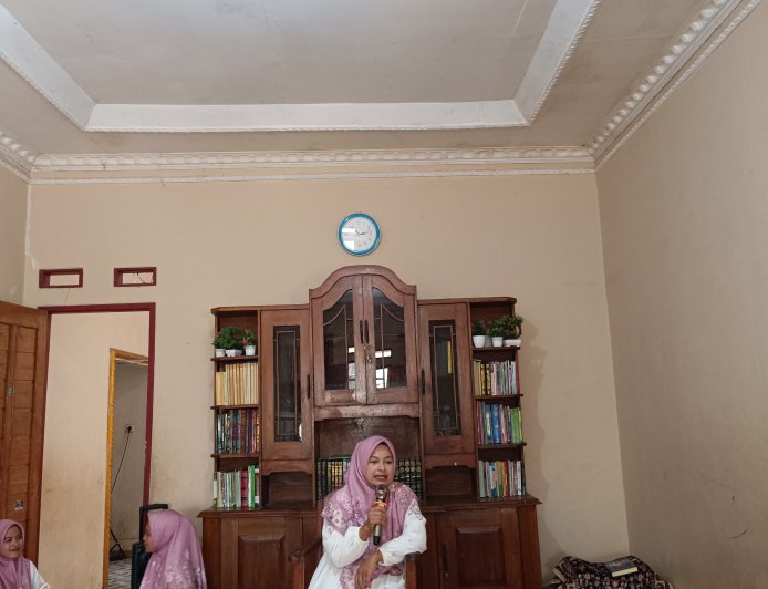 Momentum Maulid Nabi Muhammad SAW, PC An-Nitho JATMA ASWAJA PURWAKARTA adakan santunan Yatim & Dhuafa