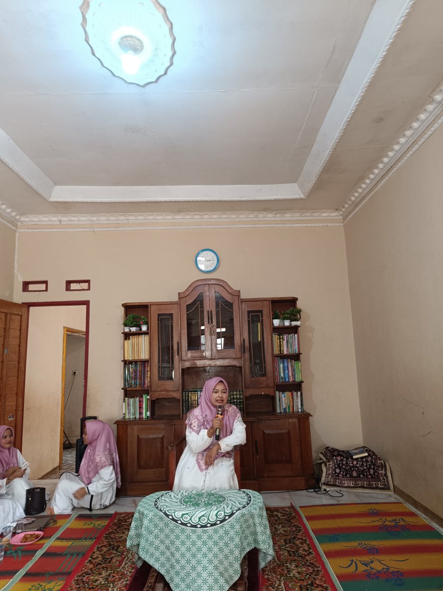 Momentum Maulid Nabi Muhammad SAW, PC An-Nitho JATMA ASWAJA PURWAKARTA adakan santunan Yatim & Dhuafa